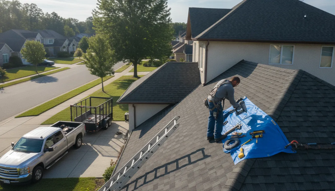Professional Roof replacement for Blaine Properties